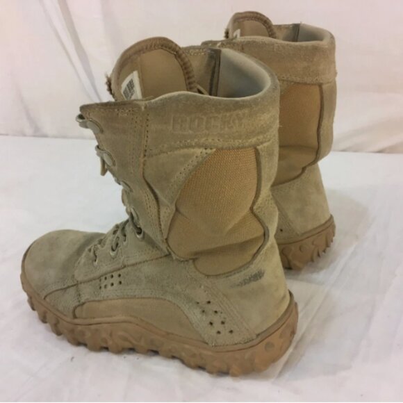 ROCKY 105 S2V AR670-1 APPROVED SPECIAL OPS TAN VENTED sz7M COMBAT BOOTS NM 01081 main image 10